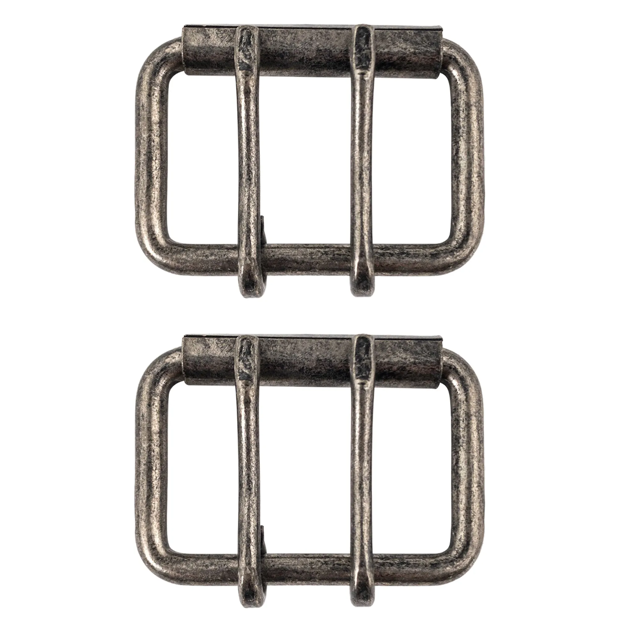 2 Inch Belt Double Prong Buckle Replacement Rustic (54mm)