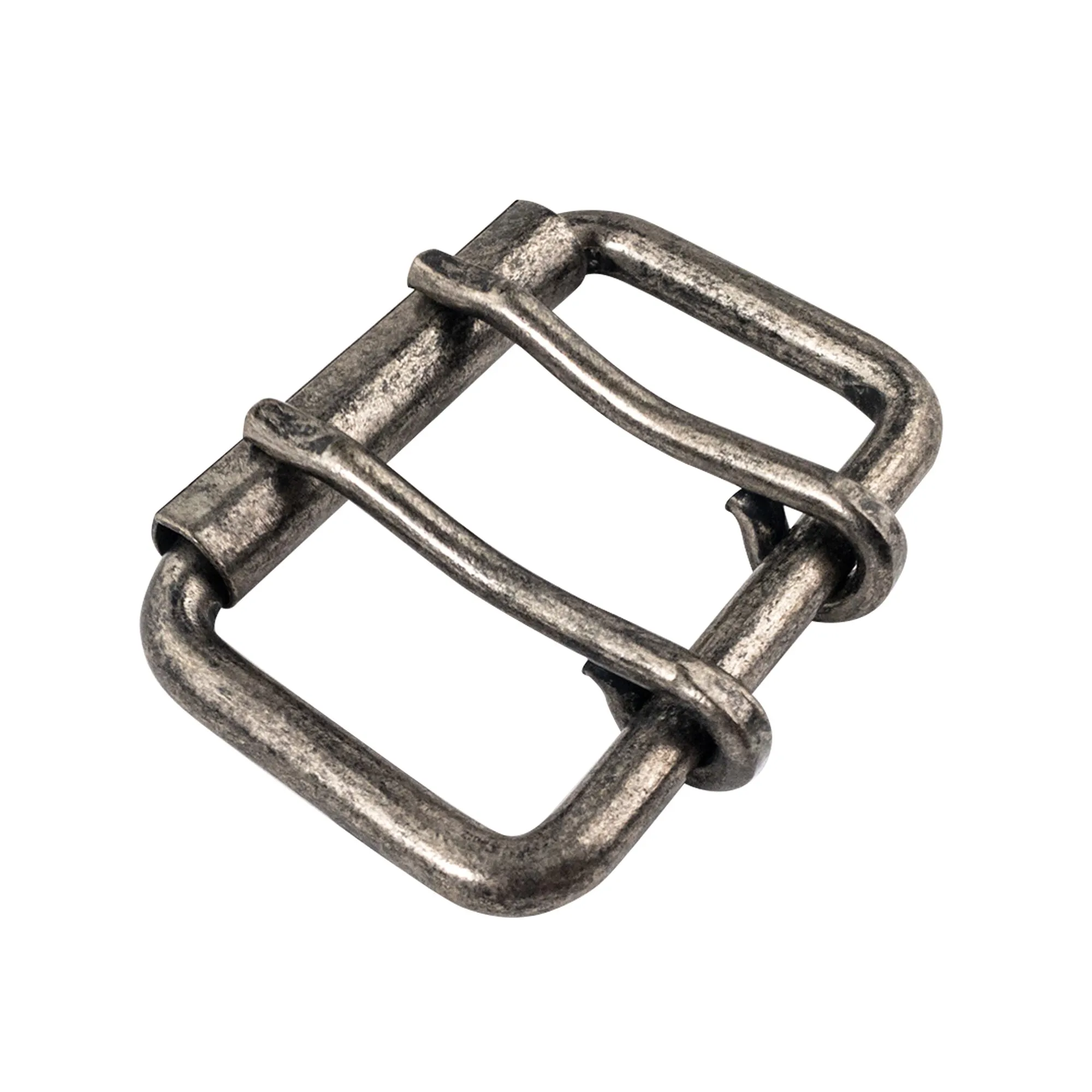 2 Inch Belt Double Prong Buckle Replacement Rustic (54mm)