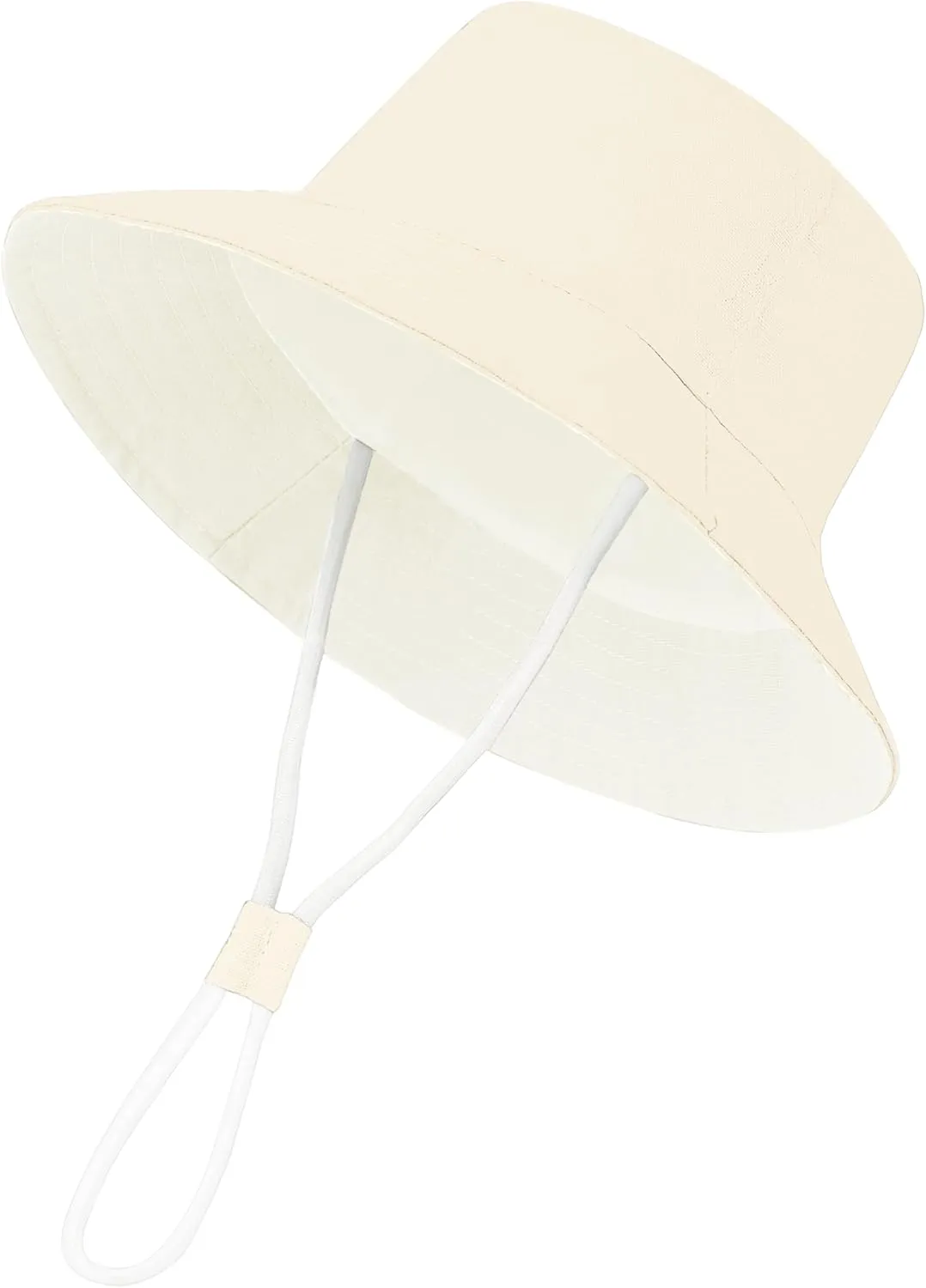 Baby Sun Hat UPF 50  Sun Protective Toddler Bucket Hat Summer Kids Beach Hats Wide Brim Outdoor Play Hat for Boys Girls