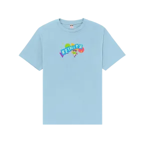 Buns of Steel Light Blue Tee