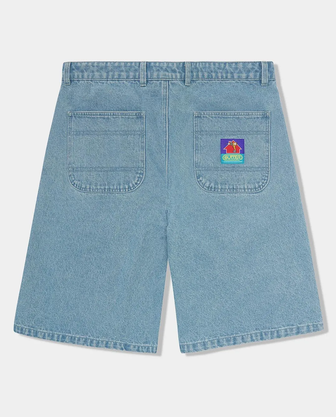 Butter Goods - Work Shorts - Washed Indigo