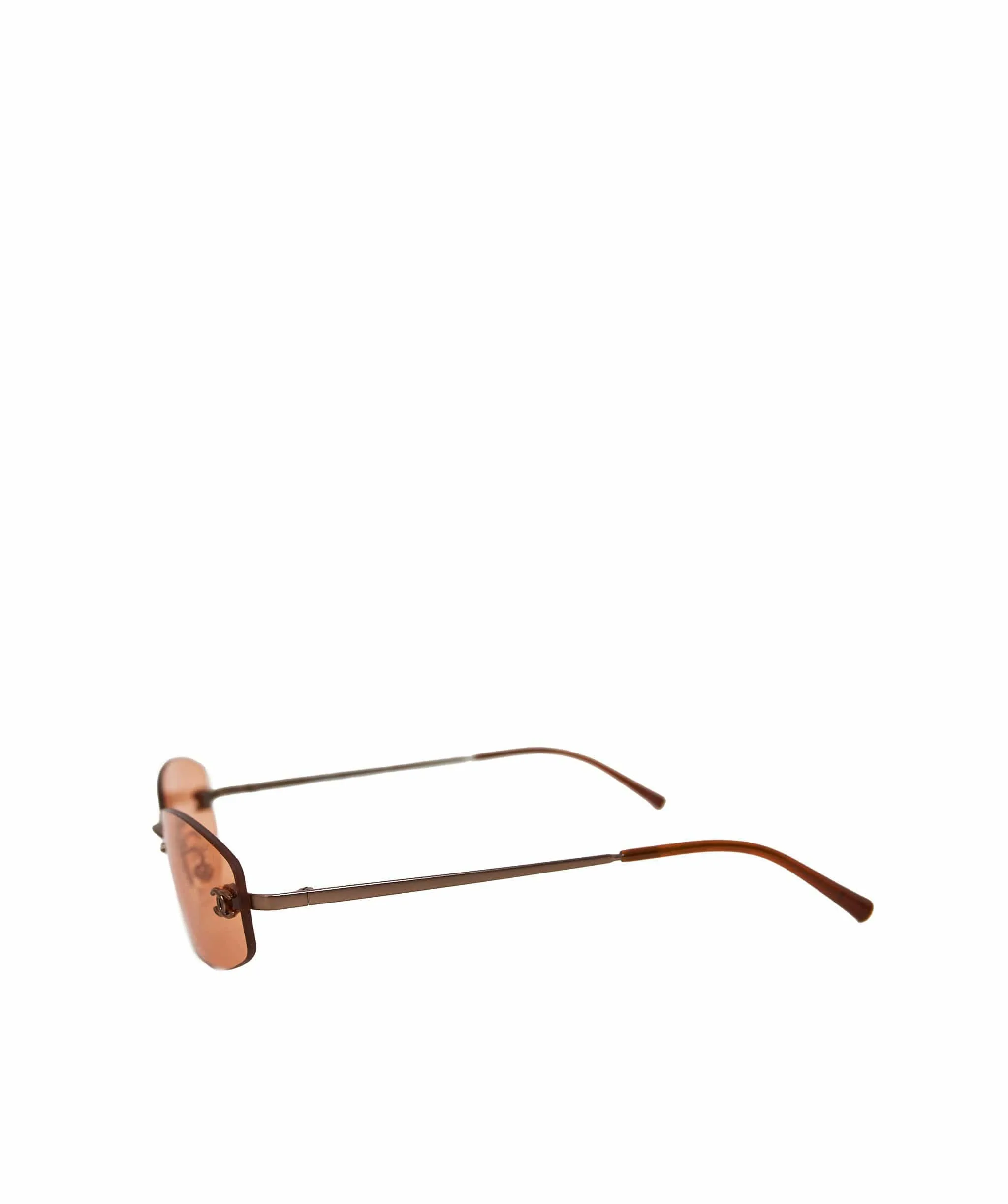 Chanel Rimless Brown Tinted Sunglasses - AWL1309