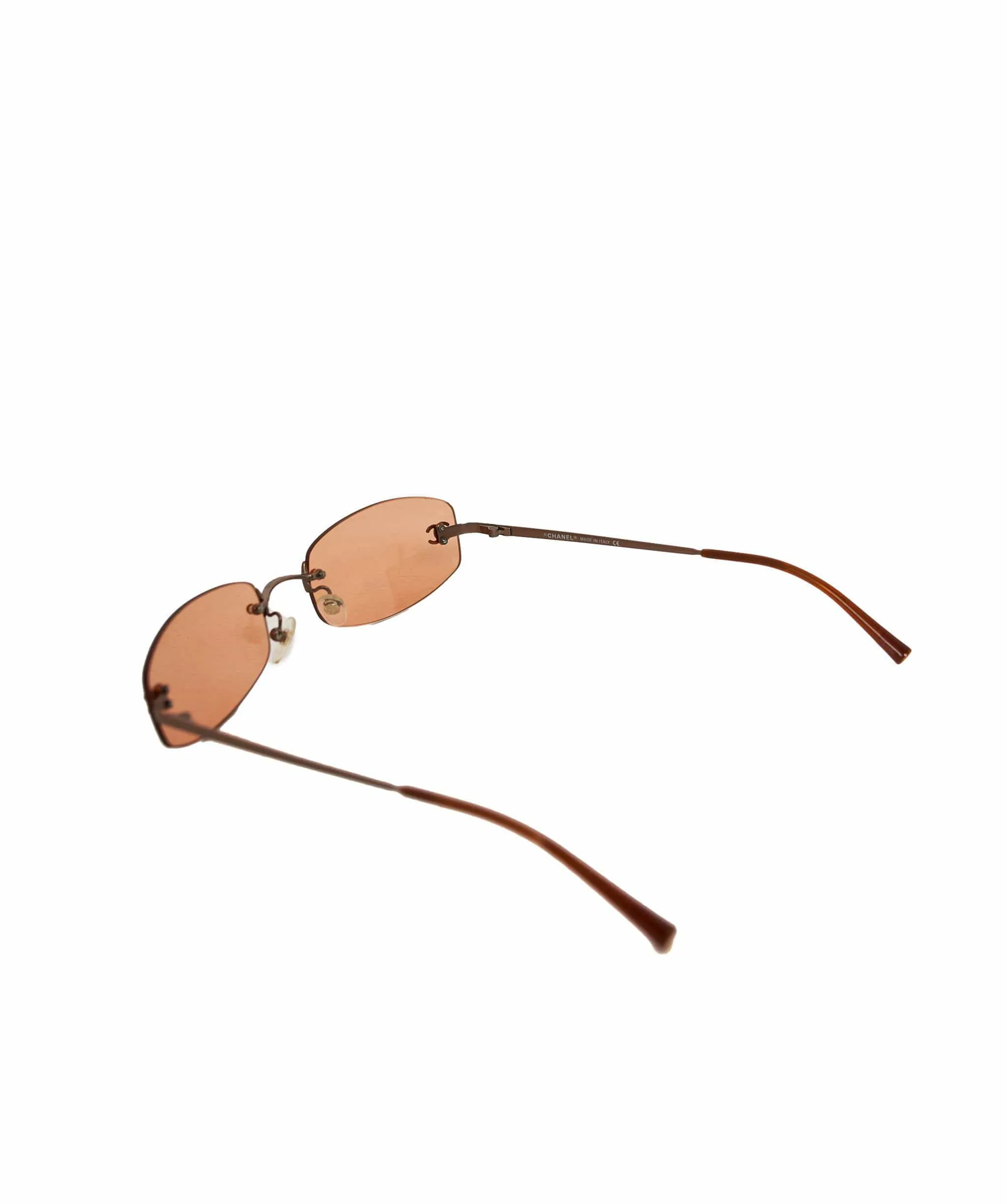 Chanel Rimless Brown Tinted Sunglasses - AWL1309