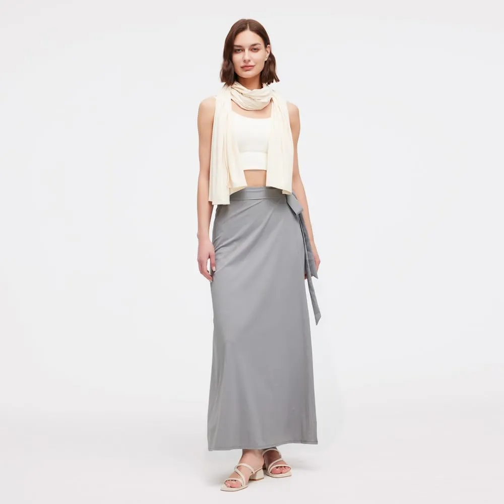 Cooling UV Sun Protection Skirt Swimsuit Cover Up Convertible Wrap Boho Summer Beach Shawl Travel Swimming Outdoor UPF50 