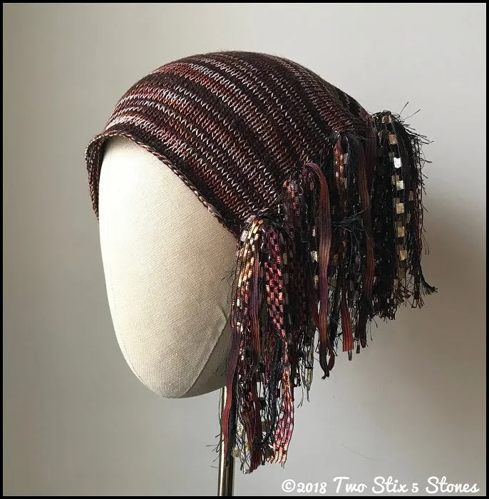 Copper Toned *Funky Chic Hat*