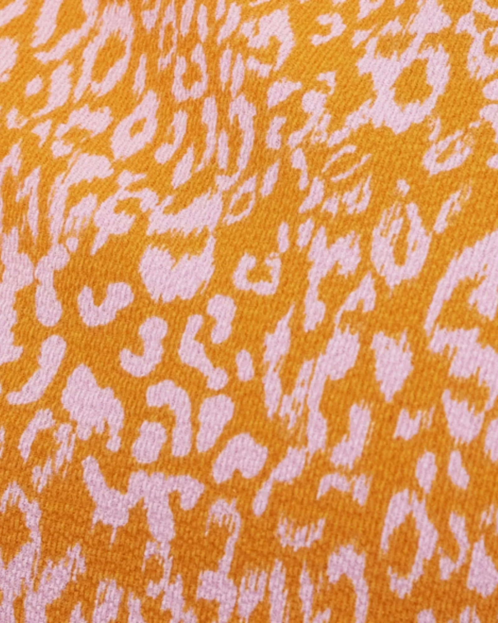 Delilah Dolman-Sleeve Printed Top | Orange / Pink