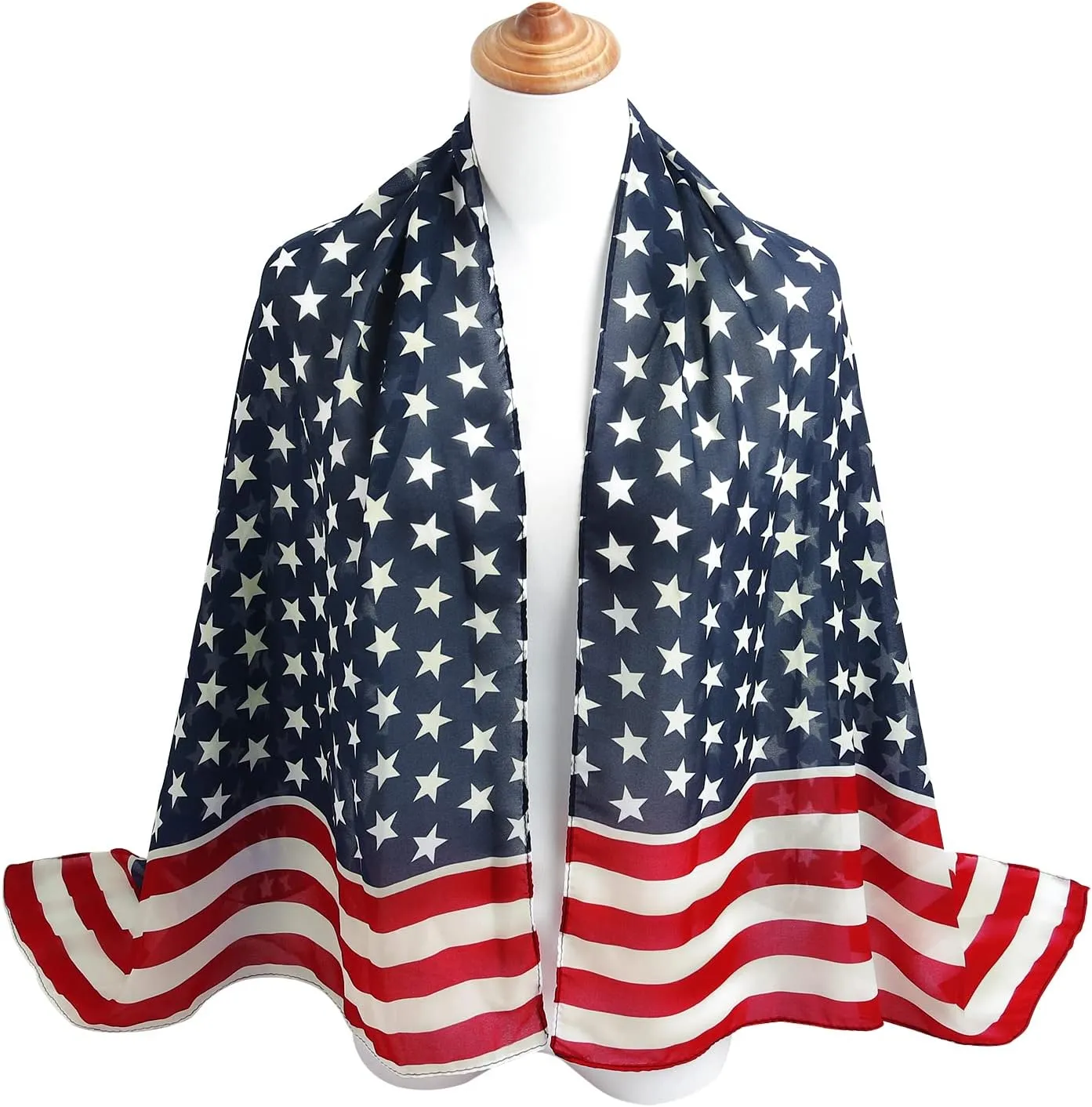 E-Clover Women Soft Floral Print Shawl Chiffon Sheer Scarf