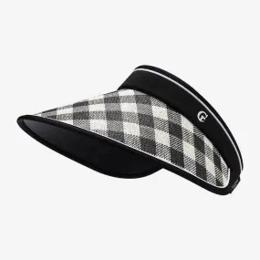 Elevate Your Wardrobe with the Eco-Chic Plaid Natural Grass Sun Hat