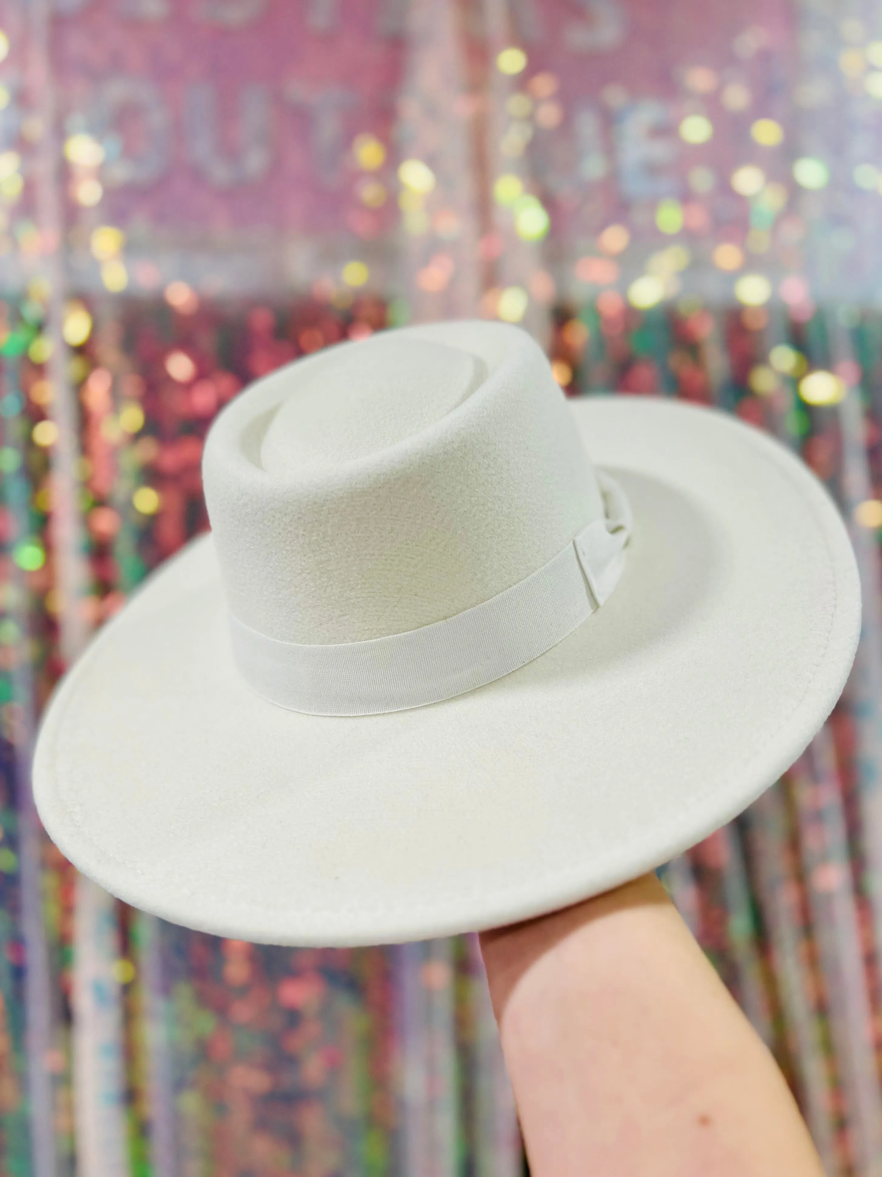Felt Large Fedora Hat (Color Options!)