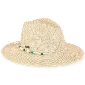 Hat Natural Paper Straw Safari-Women's h2806b