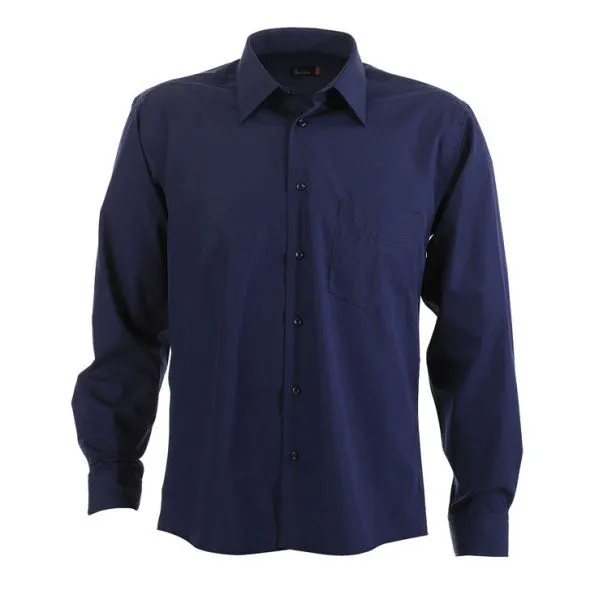 Identitee Men's Navy Rodeo Long Sleeve Shirt