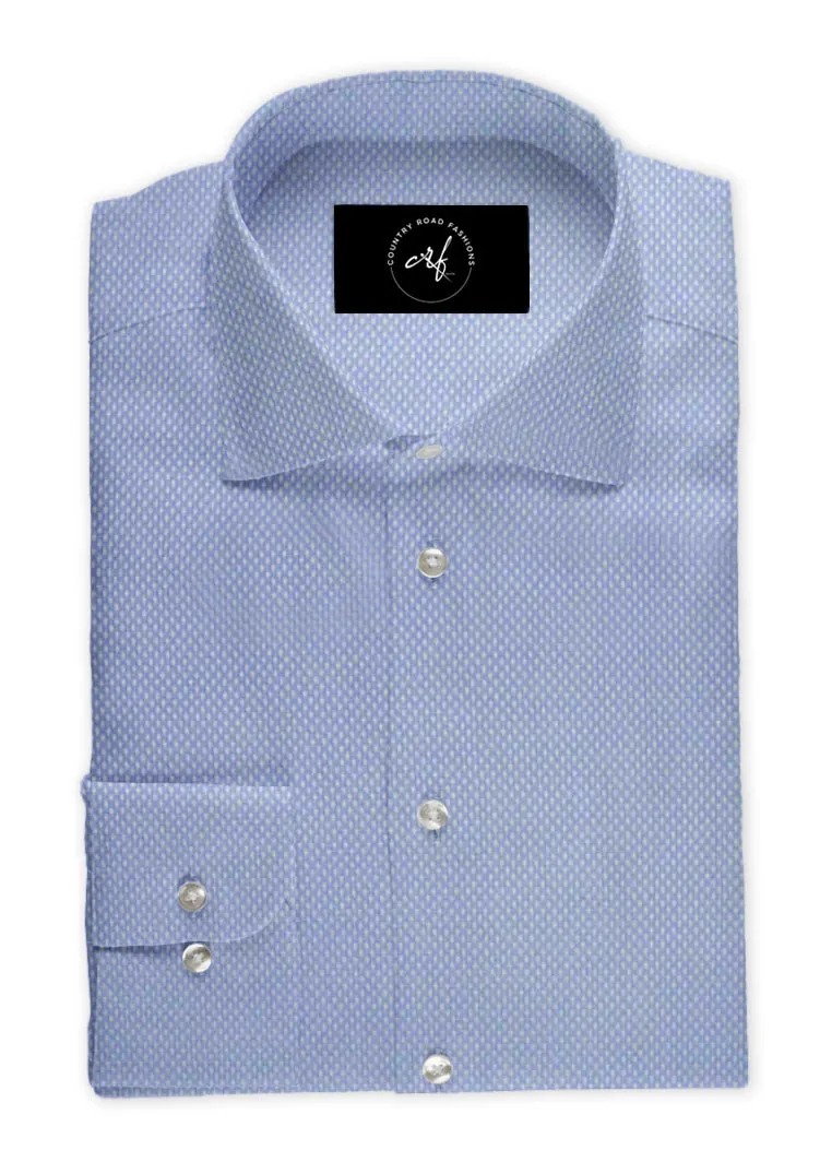 Light Blue Birdseye Shirt