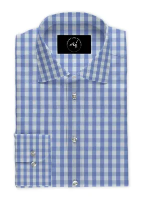 Light Blue Check Shirt