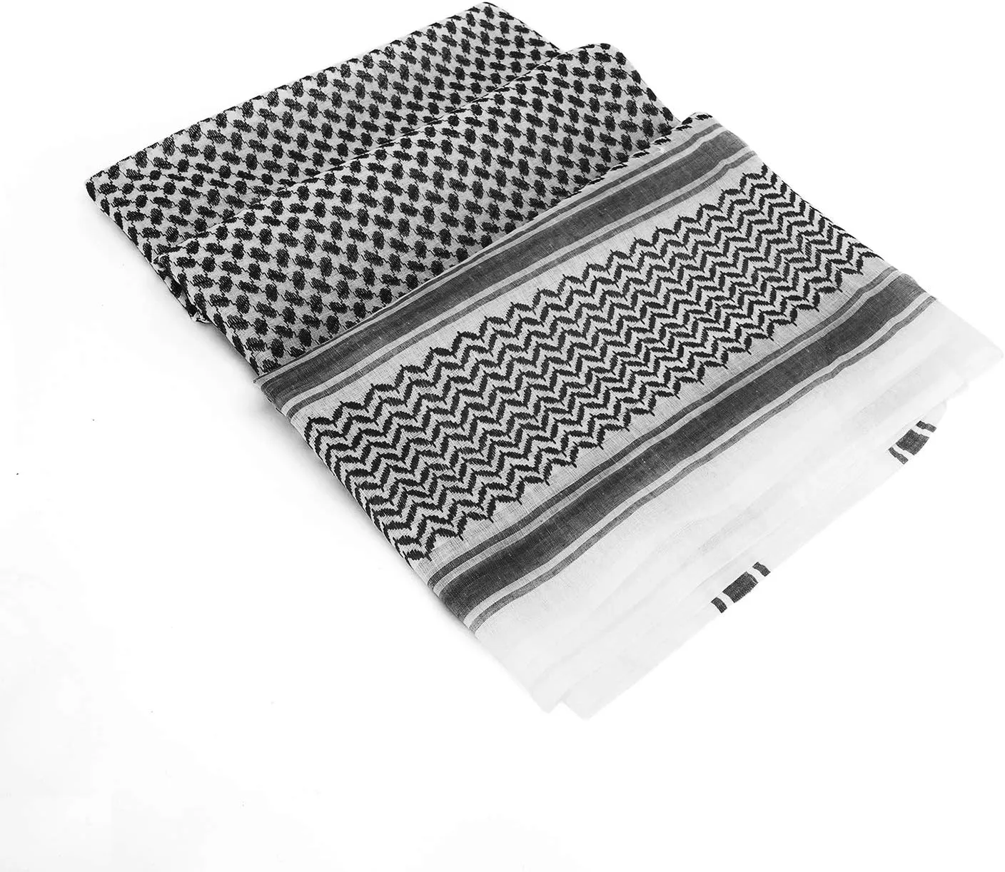Men Arab Scarf Headwrap Costume Keffiyeh Shemag Yashmag Ghutra Mashada Hatta