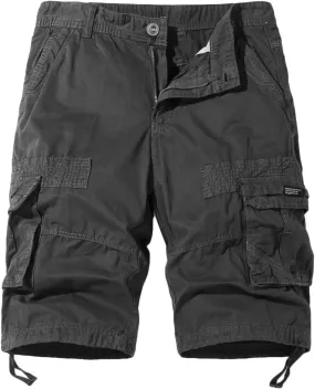 Men's Tactical Shorts Sports Leisure Multi-Pockets Cargo Shorts Relaxed Summer Short Pants