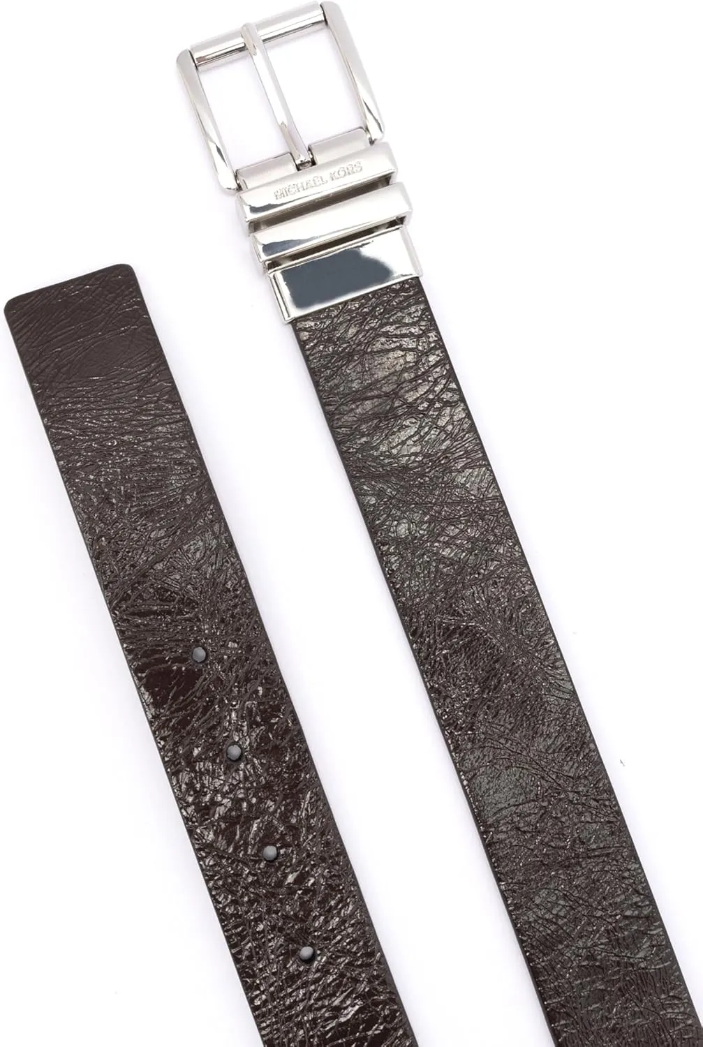 Michael Kors Women's 1.5 Inch Leather Reversible Belt, Stylish Fashion Accessory for Everyday Wear
