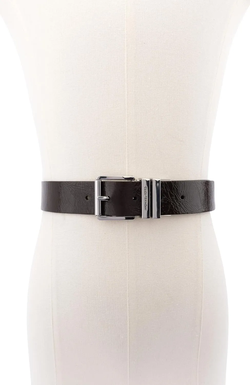 Michael Kors Women's 1.5 Inch Leather Reversible Belt, Stylish Fashion Accessory for Everyday Wear