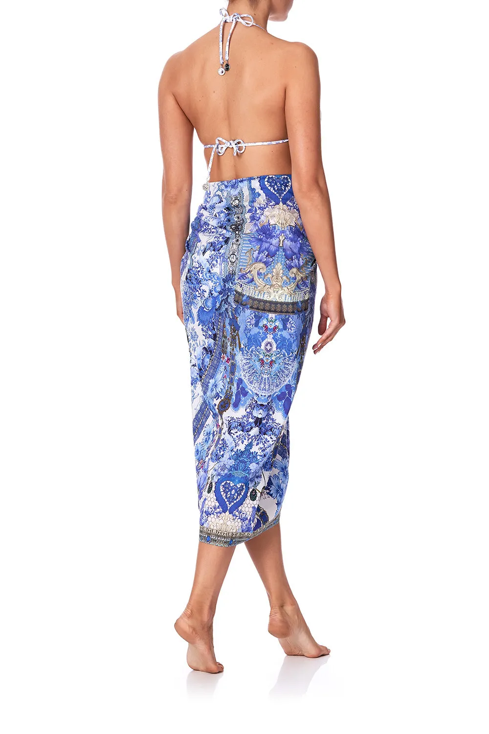 MID LENGTH SARONG PAINTED PROVINCIAL