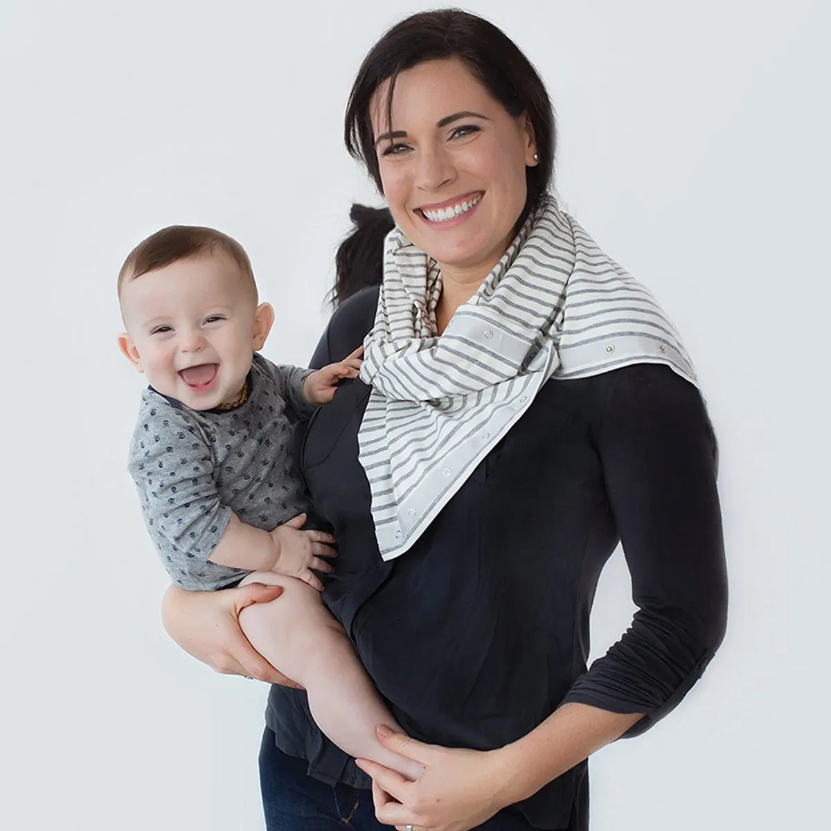 NuRoo Multi-functional Lightweight Soft  Breathable Nursing Scarf