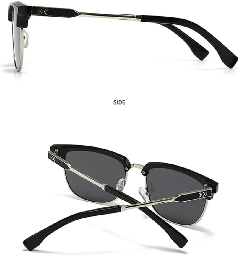 Popular Fashion Men Sunglasses Gradient Shades UV400 Vintage Women Green Glasses