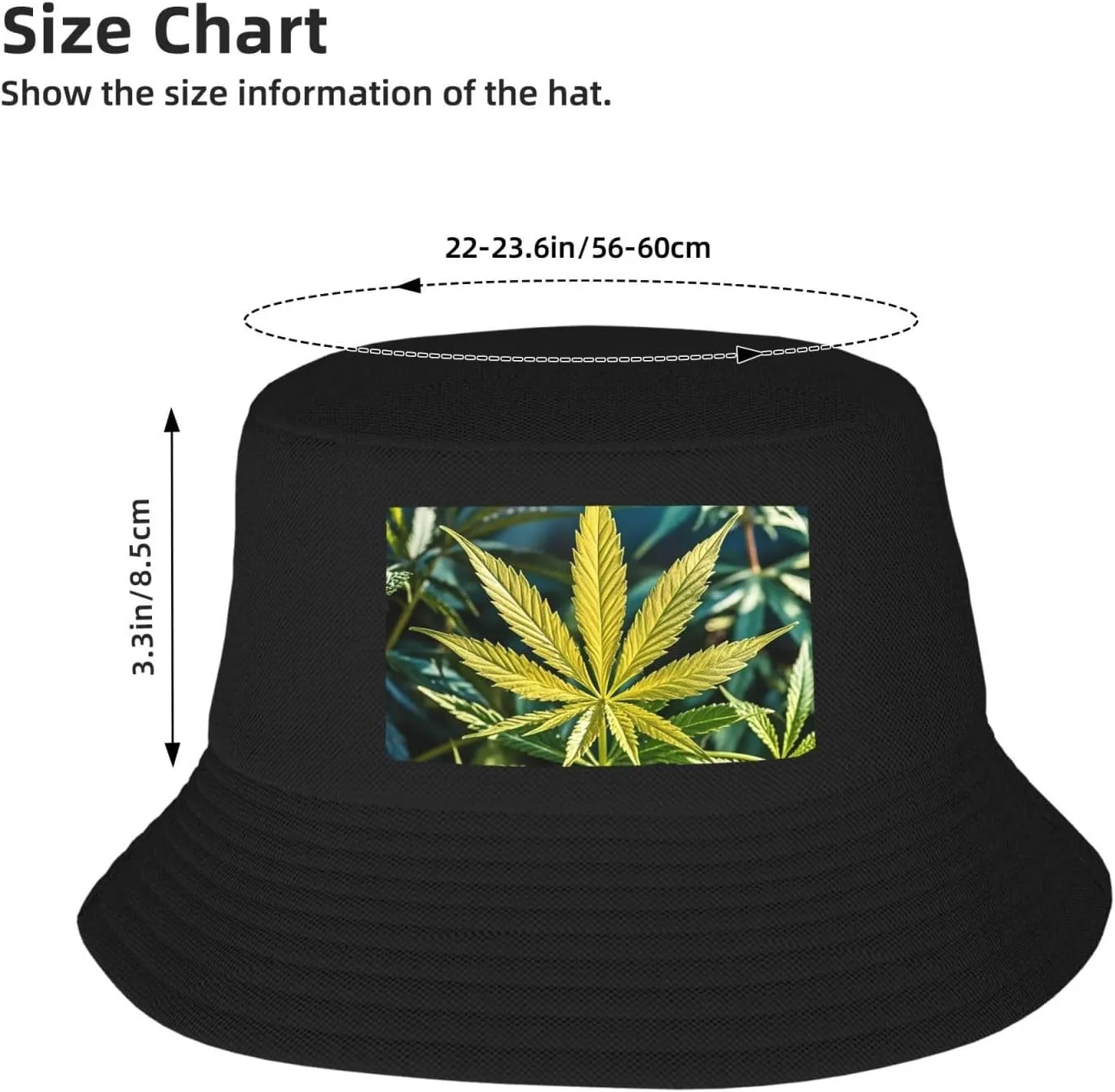 Sun Hats for Women Men Beach Bucket Hat Haunted Horror Wallpaper Hat Cotton Summer Fishing Hat Sun UPF 50 