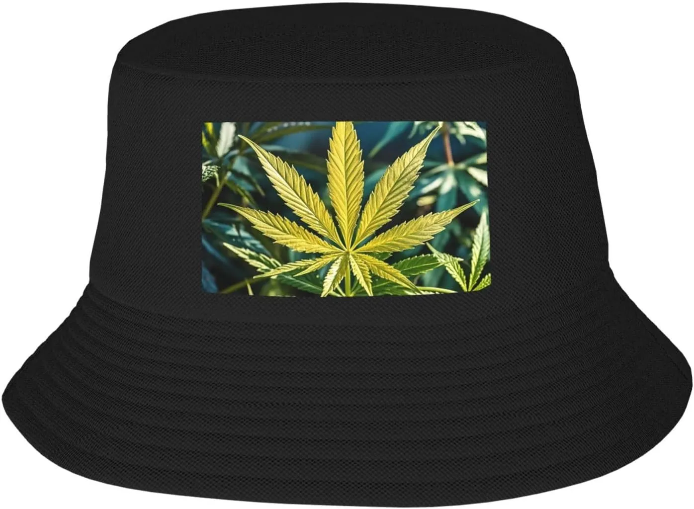 Sun Hats for Women Men Beach Bucket Hat Haunted Horror Wallpaper Hat Cotton Summer Fishing Hat Sun UPF 50 