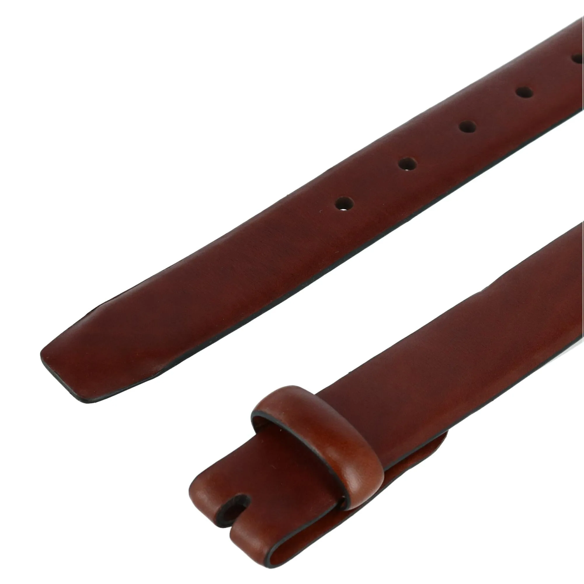 Trafalgar Cortina Leather No Buckle Harness Belt Strap