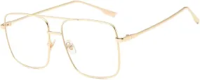 Vintage Sunglasses Women Men Metal Eyewear Men Brown UV400